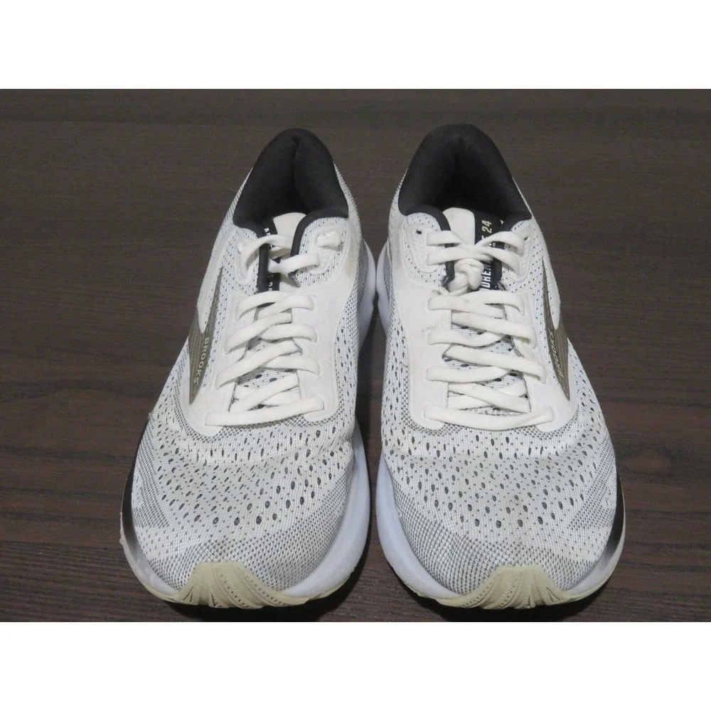 Brooks Adrenaline GTS 24 Womens 9.5 Shoes Running Walking White 1204261B126